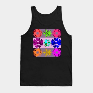 Multicolored Cubism Tank Top